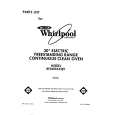 WHIRLPOOL RF3305XXN1 Catálogo de piezas