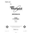 WHIRLPOOL ET18AKXSW00 Catálogo de piezas
