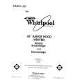 WHIRLPOOL RH6430XLW0 Catálogo de piezas