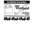 WHIRLPOOL RF3365XVN0 Manual de Instalación