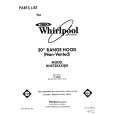 WHIRLPOOL RH2730XXN0 Catálogo de piezas