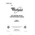 WHIRLPOOL RS630PXV1 Catálogo de piezas
