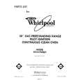 WHIRLPOOL SF331PSRW2 Catálogo de piezas