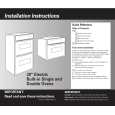 WHIRLPOOL YRBS305PDQ6 Manual de Instalación
