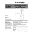 WHIRLPOOL KHWS160VAL8 Manual de Instalación