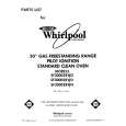 WHIRLPOOL SF3000SRW3 Catálogo de piezas