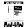 WHIRLPOOL ET18JMXWF01 Manual de Usuario