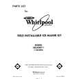 WHIRLPOOL 3ECKMF11 Catálogo de piezas