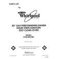 WHIRLPOOL SF365BEXW0 Catálogo de piezas