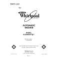 WHIRLPOOL 6LA5800XTF1 Catálogo de piezas