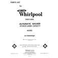 WHIRLPOOL LA7000XKW2 Catálogo de piezas