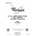 WHIRLPOOL SF5100SRW2 Catálogo de piezas