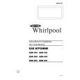 WHIRLPOOL ADN 645 Manual de Usuario