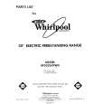 WHIRLPOOL RF302BXPW0 Catálogo de piezas