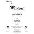 WHIRLPOOL 1LE4930XKW0 Catálogo de piezas