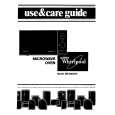WHIRLPOOL MS1600XS1 Manual de Usuario