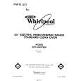 WHIRLPOOL RF010ESPW0 Catálogo de piezas