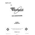 WHIRLPOOL AC0802XS0 Catálogo de piezas