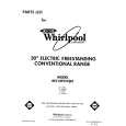 WHIRLPOOL RF310PXVF0 Catálogo de piezas