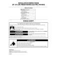 WHIRLPOOL RF302BXKV2 Manual de Instalación