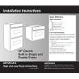 WHIRLPOOL YRBS305PDB9 Manual de Instalación