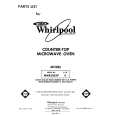 WHIRLPOOL MW8200XP0 Catálogo de piezas