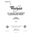 WHIRLPOOL RF3165XWN2 Catálogo de piezas