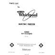 WHIRLPOOL EV110CXSW00 Catálogo de piezas