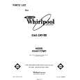 WHIRLPOOL LG6601XSW0 Catálogo de piezas