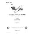 WHIRLPOOL LC4900XMW1 Catálogo de piezas