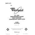 WHIRLPOOL SF330PSRW1 Catálogo de piezas