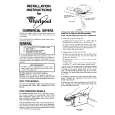 WHIRLPOOL GCE2500XMW1 Manual de Instalación